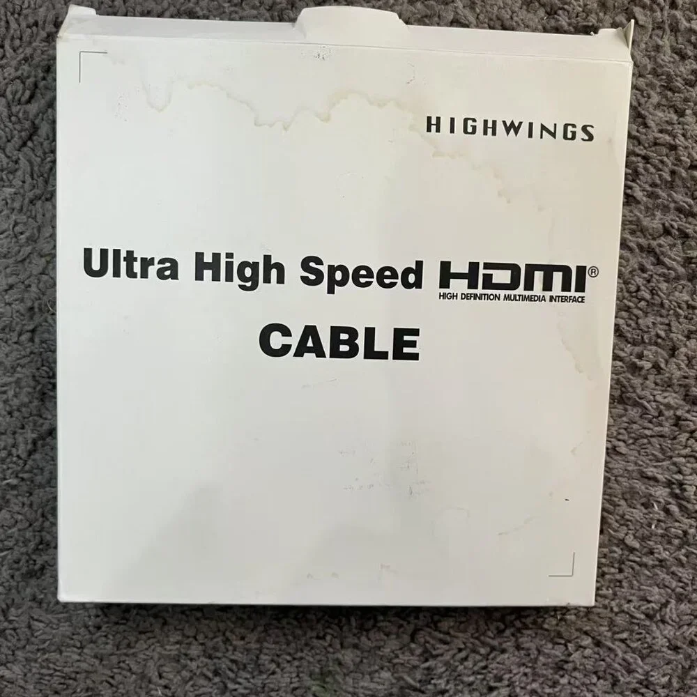 Highwings 8K 10K HDMI Cable 48Gbps 6.6FT/2M, Certified Ultra High Speed HDMI